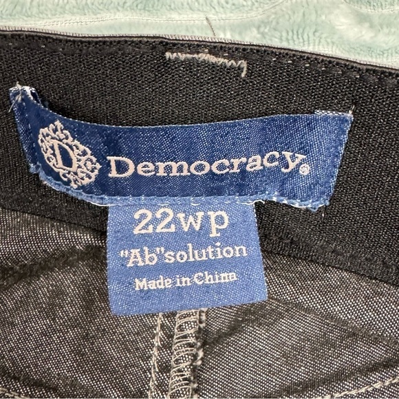 Democracy Ab solution 22WP Gray subtle animal print jeans - Picture 11 of 11